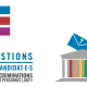 Visuel de la campagne Législatives 2022 de la Fédération LGBTI+