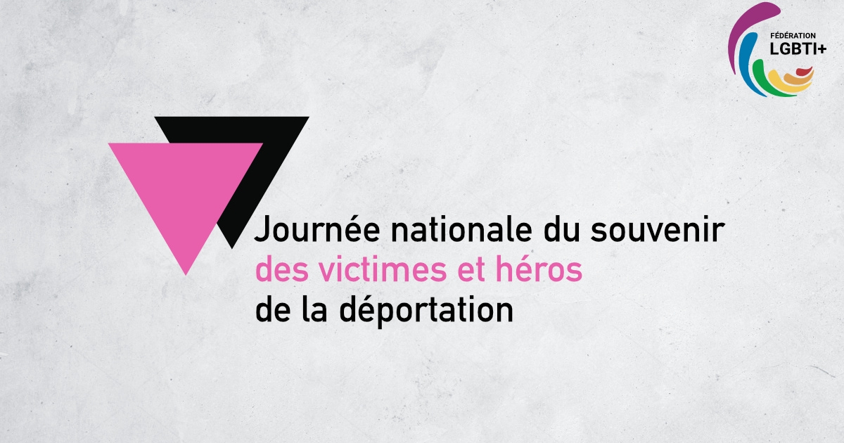 Visuel pour la Journée nationale du souvenir des victimes et héros de la déportation