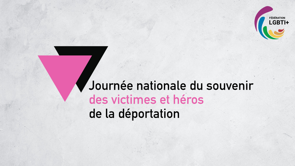 Visuel pour la Journée nationale du souvenir des victimes et héros de la déportation